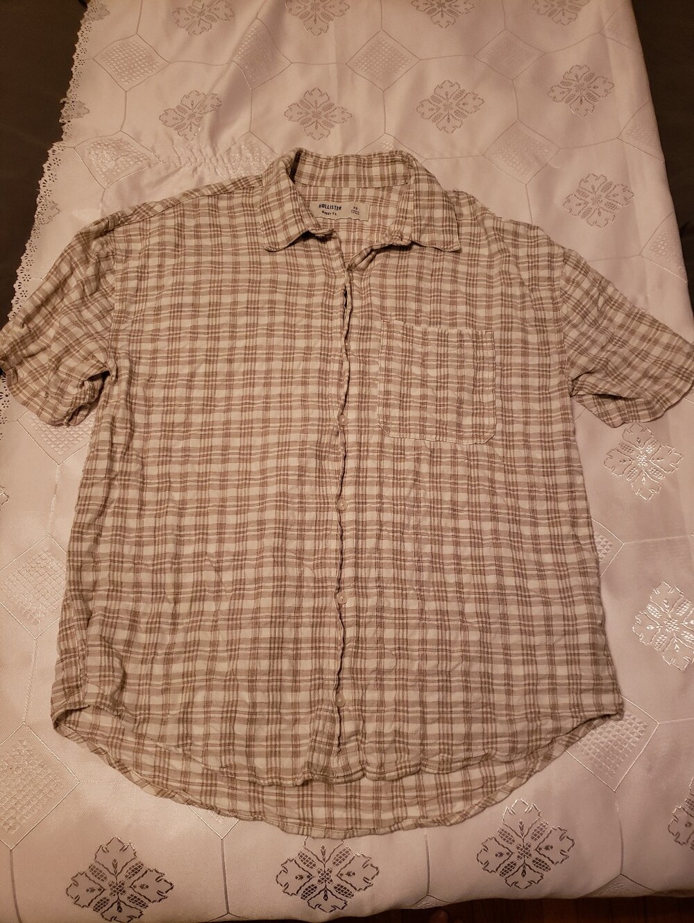 🏝 Hollister Short Sleeve Button Down Shirt 🏝